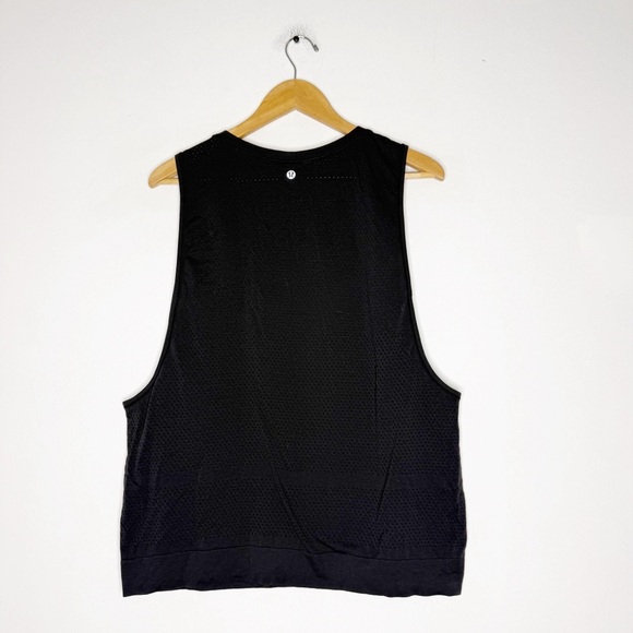 Lululemon Breeze Back Muscle Tank Black Size 12 - Picture 4 of 5